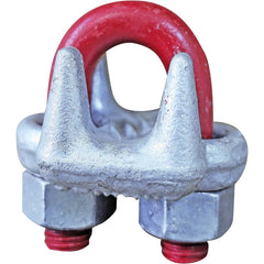 Crosby - Wire Rope Hardware & Accessories; Type: Fist Grip Clip ; For Rope Diameter: 1/2 (Inch); Type: Fist Grip Clip - Exact Industrial Supply