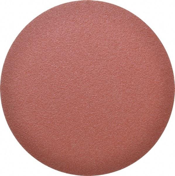 Made in USA - 8" Diam, 50 Grit Aluminum Oxide Adhesive PSA Disc - Coarse Grade, X Weighted Cloth Backing, For Low Speed Dual-Action Sanders, Random Orbital Sanders - A1 Tooling