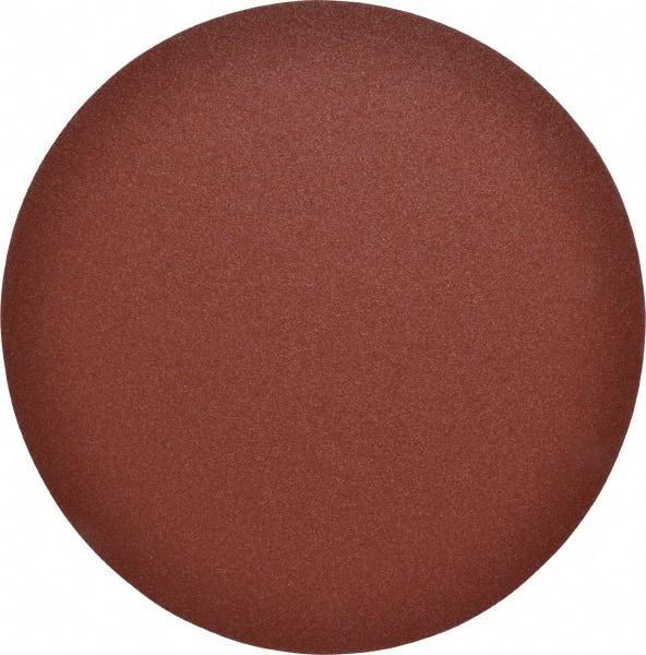 Made in USA - 12" Diam, 80 Grit Aluminum Oxide Adhesive PSA Disc - Medium Grade, X Weighted Cloth Backing, For Low Speed Dual-Action Sanders, Random Orbital Sanders - A1 Tooling