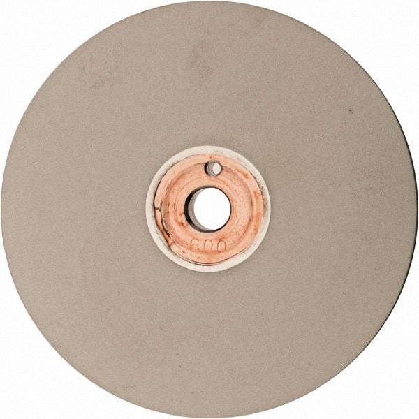 Accu-Finish - 5" Diam, 1/2" Hole Size, 1/2" Overall Thickness, 600 Grit, Tool & Cutter Grinding Wheel - Super Fine Grade, Diamond - A1 Tooling