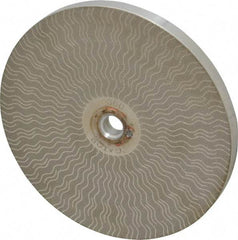 Accu-Finish - 6" Diam, 1/2" Hole Size, 1/2" Overall Thickness, 360 Grit, Tool & Cutter Grinding Wheel - Extra Fine Grade, Diamond - A1 Tooling