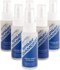 Accu-Finish - 2 oz Diamond Spray Compound - 100,000 Grit, Clear, Use on Ceramic - A1 Tooling