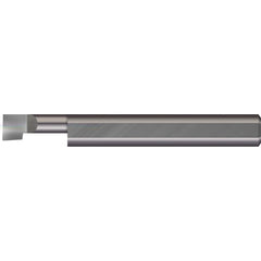 Boring Bar: 0.23″ Min Bore, 1.4″ Max Depth, Right Hand Cut, Solid Carbide 5/16″ Shank Dia, 2-1/2″ OAL, 0.006″ Corner Radius