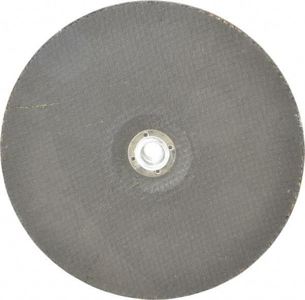 Norton - 9" Wheel Diam, 1/4" Wheel Thickness, Type 27 Depressed Center Wheel - Ceramic, 6,600 Max RPM, Compatible with Angle Grinder - A1 Tooling