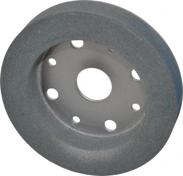 Norton - 6" Diam, 4" Hole Size, 1" Overall Thickness, 120 Grit, Type 2 Tool & Cutter Grinding Wheel - Fine Grade, Silicon Carbide, I Hardness, Vitrified Bond, 3,600 RPM - A1 Tooling