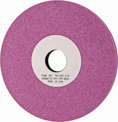 Grier Abrasives - 7" Diam x 1-1/4" Hole x 1/2" Thick, I Hardness, 46 Grit Surface Grinding Wheel - A1 Tooling