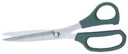 Clauss - 3-1/4" LOC, 8" OAL Stainless Steel Standard Shears - Ambidextrous, Straight Handle, For General Purpose Use - A1 Tooling