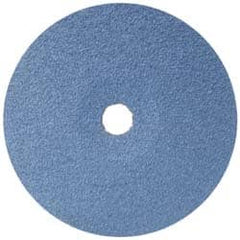 Camel Grinding Wheels - 7" Diam 7/8" Hole 36 Grit Fiber Disc - Very Coarse Grade, Zirconia Alumina, 8,600 Max RPM - A1 Tooling