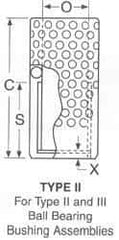 Dayton Lamina - 2-1/2" ID, Ball Bearing Cage - 8-3/4" OD - A1 Tooling