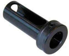 Collis Tool - 1/2" ID, 1" OD, 2-3/4" Length Under Head, Type Z Lathe Tool Holder Bushing - 1/2" Head Thickness, 2-3/8" Slot Length - Exact Industrial Supply