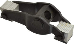 Gibraltar - 1/2" Stud, 2.13" Max Clamping Height, Steel, Adjustable & Self-Positioning Strap Clamp - 4.55" Long, 1-1/2" Wide, 1-1/2" High, 2.36" Heel to Stud Center - A1 Tooling