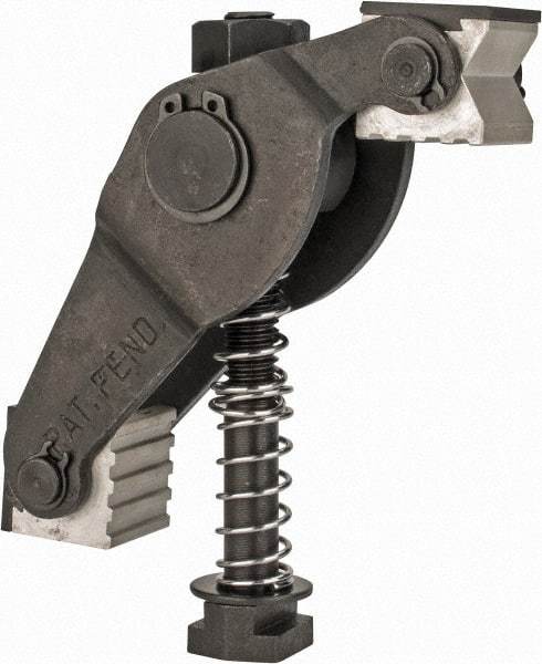 Gibraltar - 3/8" Stud, 2.13" Max Clamping Height, Steel Strap Clamp Assembly - 1-1/2" Strap Thickness, 4.55" Strap Len, 1-1/2" Strap Width - A1 Tooling