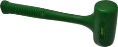 Garland - 26 oz Head 2" Face Diam Polyurethane Dead Blow Hammer - 11-1/2" OAL, Polyurethane Handle - A1 Tooling