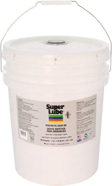 Synco Chemical - 5 Gal Pail, Synthetic Gear Oil - -45°F to 450°F, ISO 320 - A1 Tooling