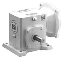 Boston Gear - 1-3/4 Centerline Distance, 50:1, 1/3 Input Horsepower, 420 Lbs. Max Torque, Speed Reducer - 56C NEMA - A1 Tooling