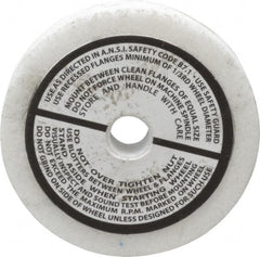 Grier Abrasives - 60 Grit Aluminum Oxide Type 1 Internal Grinding Wheel - 2-1/2" Diam x 3/8" Hole x 3/8" Thick, 12,987 Max RPM, Medium Grade, K Hardness, Vitrified Bond - A1 Tooling