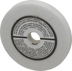 Grier Abrasives - 60 Grit Aluminum Oxide Type 1 Internal Grinding Wheel - 3" Diam x 1/2" Hole x 3/8" Thick, 10,823 Max RPM, Medium Grade, K Hardness, Vitrified Bond - A1 Tooling