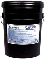 Rustlick - Rustlick PowerSaw, 5 Gal Pail Sawing Fluid - Synthetic, For Band Sawing, Circular Sawing, Grinding - A1 Tooling