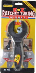 General - 5/16" to 1-1/8" Pipe Capacity, Tube Cutter - 7" OAL - A1 Tooling