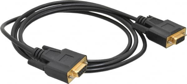 Tripp-Lite - 6' Long, DB9/DB9 Computer Cable - Black, Female x Female - A1 Tooling