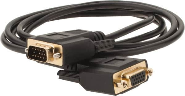 Tripp-Lite - 6' Long, HD15/HD15 Computer Cable - Black, Male x Female - A1 Tooling