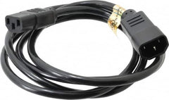 Tripp-Lite - 6' Long, IEC-320-C14/IEC-320-C13 Computer Cable - Black, Male x Female - A1 Tooling