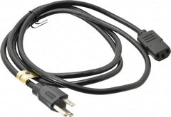 Tripp-Lite - 6' Long, NEMA 5-15P/IEC-320-C-13 Computer Cable - Black, Male x Female - A1 Tooling