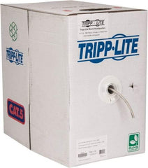 Tripp-Lite - Cat5e, 24 AWG, 350 MHz, Unshielded Network & Ethernet Cable - Gray, PVC, 1,000' OAL - A1 Tooling