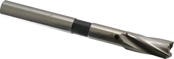 Cleveland - 7/16" Diam, 3/8" Shank, Diam, 3 Flutes, Straight Shank, Interchangeable Pilot Counterbore - A1 Tooling