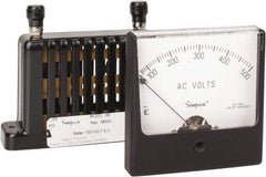 Simpson Electric - Analog, AC Voltmeter, Panel Meter - 60 Hz, 83333 Ohms at 60 Hz, 500 VAC - A1 Tooling