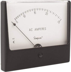 Simpson Electric - Analog, AC Ammeter, Panel Meter - 60 Hz, 0.002 Ohms at 60 Hz - A1 Tooling