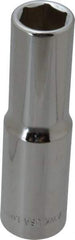 Blackhawk by Proto - 1/2" Drive, Deep Hand Socket - 6 Points, 3-9/32" OAL, Chrome Finish - A1 Tooling