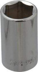 Blackhawk by Proto - 5/8", 1/2" Drive, Standard Hand Socket - 6 Points, 1-1/2" OAL, Chrome Finish - A1 Tooling