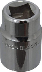 Blackhawk by Proto - 3/4", 1/2" Drive, Standard Hand Socket - 6 Points, 1-1/2" OAL, Chrome Finish - A1 Tooling