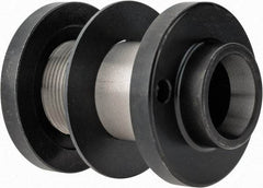 Sopko - 2-1/4" Diam Grinding Wheel Adapter - 1 to 2" Wheel Width, 1-1/4 - 16 Thread Size, Left Handed, 3" Taper per ', 1-1/4" Arbor Hole - A1 Tooling