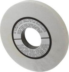 Grier Abrasives - 10" Diam x 3" Hole x 1" Thick, H Hardness, 60 Grit Surface Grinding Wheel - A1 Tooling