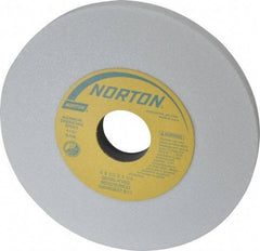 Norton - 6" Diam x 1-1/4" Hole x 1/2" Thick, K Hardness, 60 Grit Surface Grinding Wheel - Aluminum Oxide, Type 1, Medium Grade, 4,140 Max RPM, Vitrified Bond, No Recess - A1 Tooling