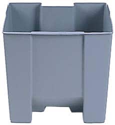 Rubbermaid - 7.125 Gal Rectangle Plastic Rigid Trash Can Liner - 14-3/8" Long x 11-3/4" Wide x 13-1/4" High, Compatible with Container Series 6143 - A1 Tooling