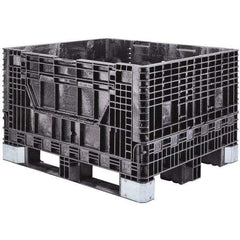 Akro-Mils - 47-5/8" Long x 39-3/4" Wide x 33-7/8" High Polyethylene Collapsible Bulk Box Container with 2 Gates - 2,500 Lb. Load Capacity - A1 Tooling