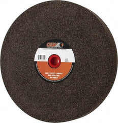 Camel Grinding Wheels - 36 Grit Aluminum Oxide Bench & Pedestal Grinding Wheel - 14" Diam x 1-1/2" Hole x 2" Thick, 1773 Max RPM, O Hardness, Very Coarse Grade , Vitrified Bond - A1 Tooling