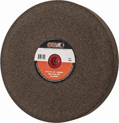 Camel Grinding Wheels - 60 Grit Aluminum Oxide Bench & Pedestal Grinding Wheel - 14" Diam x 1-1/2" Hole x 2" Thick, 1773 Max RPM, M Hardness, Medium Grade , Vitrified Bond - A1 Tooling