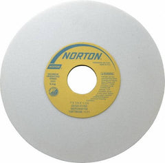 Norton - 7" Diam x 1-1/4" Hole x 1/4" Thick, K Hardness, 60 Grit Surface Grinding Wheel - Aluminum Oxide, Type 1, Medium Grade, 3,600 Max RPM, Vitrified Bond, No Recess - A1 Tooling