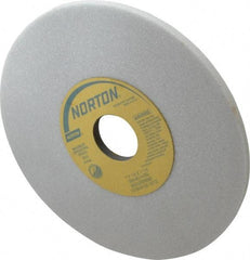 Norton - 7" Diam x 1-1/4" Hole x 1/4" Thick, H Hardness, 46 Grit Surface Grinding Wheel - Aluminum Oxide, Type 1, Coarse Grade, 3,600 Max RPM, Vitrified Bond, No Recess - A1 Tooling