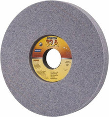 Norton - 7" Diam x 1-1/4" Hole x 3/4" Thick, K Hardness, 60 Grit Surface Grinding Wheel - Aluminum Oxide, Type 5, Medium Grade, 3,600 Max RPM, Vitrified Bond, One-Side Recess - A1 Tooling