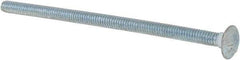 Value Collection - 1/4-20 UNC 5" Length Under Head, Standard Square Neck, Carriage Bolt - Grade 5 Steel, Zinc-Plated Finish - A1 Tooling