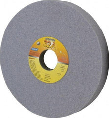 Norton - 7" Diam x 1-1/4" Hole x 1" Thick, I Hardness, 60 Grit Surface Grinding Wheel - Aluminum Oxide, Type 5, Medium Grade, 3,600 Max RPM, Vitrified Bond, One-Side Recess - A1 Tooling