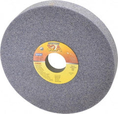 Norton - 7" Diam x 1-1/4" Hole x 1" Thick, I Hardness, 46 Grit Surface Grinding Wheel - Aluminum Oxide, Type 5, Coarse Grade, 3,600 Max RPM, Vitrified Bond, One-Side Recess - A1 Tooling