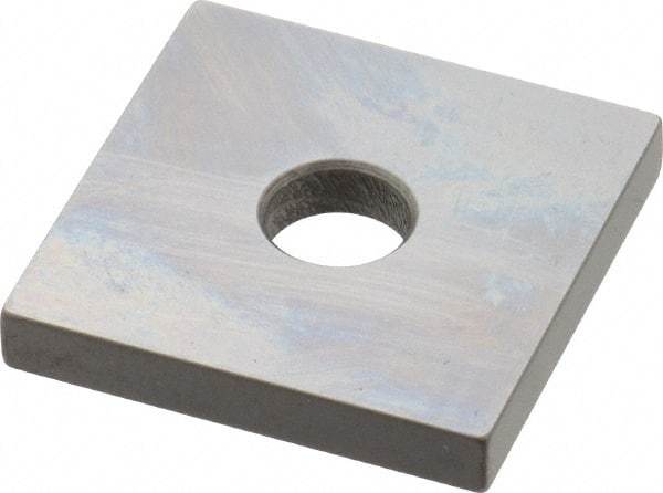 Mitutoyo - 0.141" Square Steel Gage Block - Accuracy Grade 0, Includes Certificate of Inspection - A1 Tooling