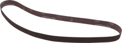 Norton - 1" Wide x 42" OAL, 150 Grit, Aluminum Oxide Abrasive Belt - Aluminum Oxide, Very Fine, Coated, X Weighted Cloth Backing, Series R228 - A1 Tooling