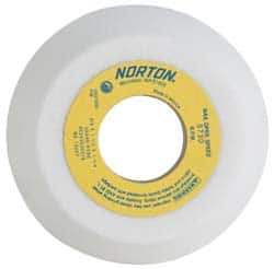 Norton - 5" Diam, 1-1/4" Hole Size, 1-3/4" Overall Thickness, 46 Grit, Type 11 Tool & Cutter Grinding Wheel - Medium Grade, Aluminum Oxide, J Hardness - A1 Tooling